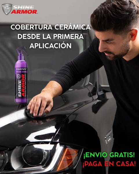 SHINE ARMOR-SPRAY CERAMICO PREMIUM-CAPA PROTECTORA DURADERA