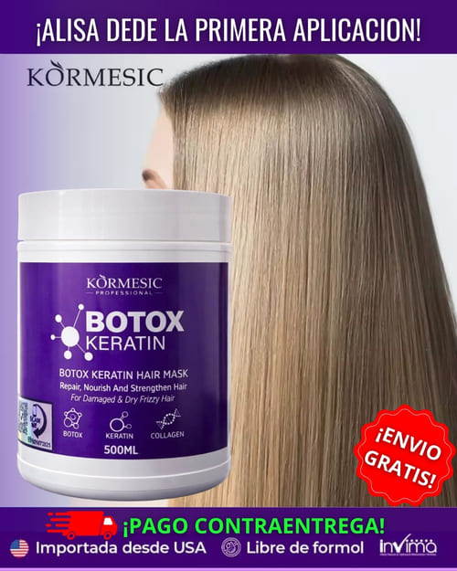 ¡ALISA TU CABELLO DESDE LA PRIMERA APLICACIÓN! (500ml)